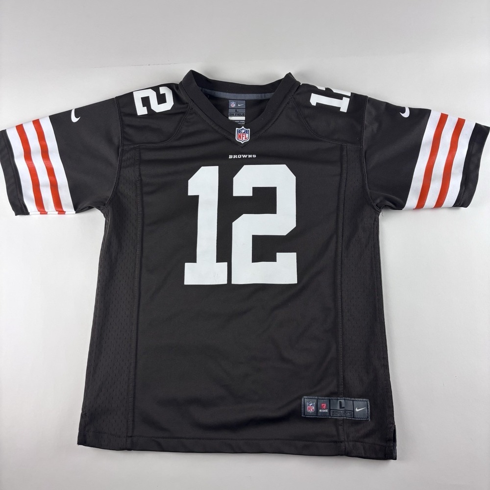 Nike On Field YOUTH Large 14/16 Josh Gordon Browns NFL Jersey Team Apparel